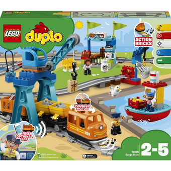 Изображение Конструктор Lego Duplo Грузовой поезд 105 деталей (10875)