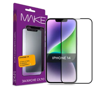 Зображення Захисне скло MAKE Apple iPhone 14 (MGF-AI14)