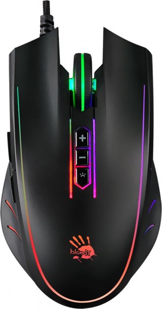Зображення Комп'ютерна миша A4Tech Bloody Q81 Curve USB Black