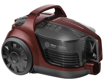 Зображення Пилосос мішковий Liberton LVC-0750С ECO Red