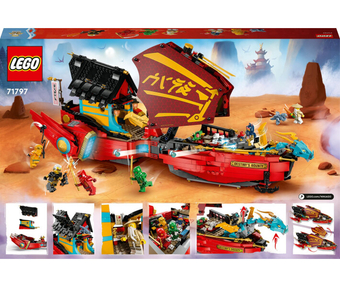 Изображение Конструктор Lego Ninjago Дарунок долі — перегони з часом (71797)