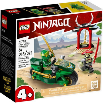 Изображение Конструктор Lego Ninjago Дорожній мотоцикл ніндзя Ллойда (71788)