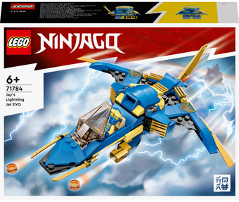 Изображение Конструктор Lego Ninjago Реактивний літак Джея EVO (71784)