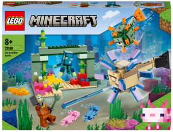 Изображение Конструктор Lego Minecraft Битва зі сторожем (21180-)