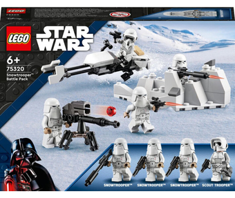 Изображение Конструктор Lego Star Wars Бойовий набір снігових піхотинців (75320)