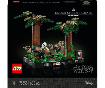 Изображение Конструктор Lego Star Wars Діорама «Погоня на спідері на Ендорі» (75353)