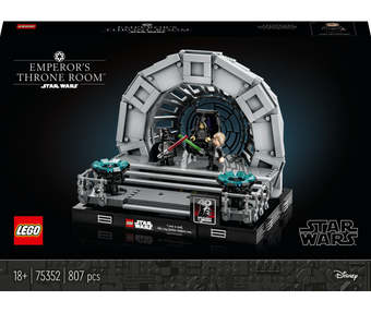 Изображение Конструктор Lego Star Wars Діорама «Тронна зала імператора» (75352)