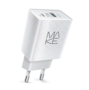 Зображення МЗП MAKE 20W PD QC White (MCW-324PWH)
