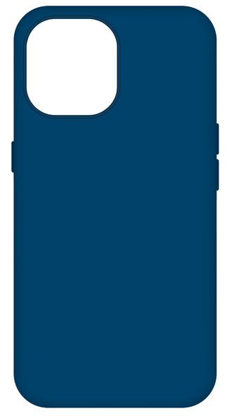 Изображение Чехол для телефона MAKE Apple iPhone 14 Premium Silicone Storm Blue (MCLP-AI14SB)