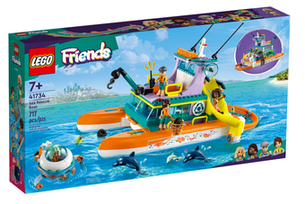 Изображение Конструктор Lego Friends Човен морської рятувальної бригади
