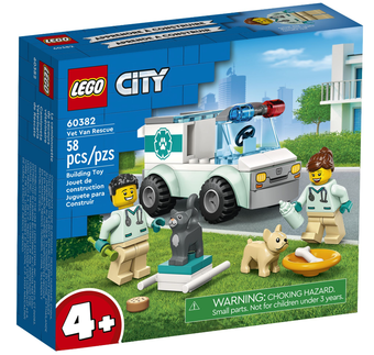 Изображение Конструктор Lego City Фургон ветеринарної швидкої допомоги