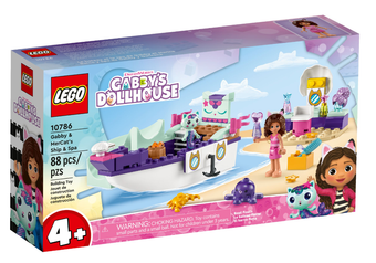 Изображение Конструктор Lego Gabby's Dollhouse Корабель і спа Ґаббі й Нявки