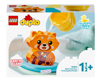 Изображение Конструктор Lego DUPLO My First Веселе купання: Плаваюча червона панда