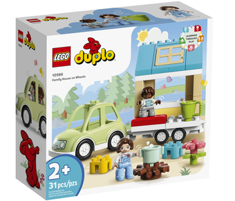 Изображение Конструктор Lego DUPLO Town Сімейний будинок на колесах