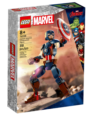 Изображение Конструктор Lego Marvel Фігурка Капітана Америка для складання
