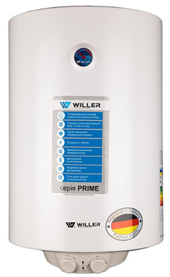 Зображення Водонагрівач Willer EV80DR-Prime