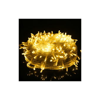 Изображение Гирлянда Colorway LED 100 10м (8 функцій) теплий колір USB (CW-G-100L10U)