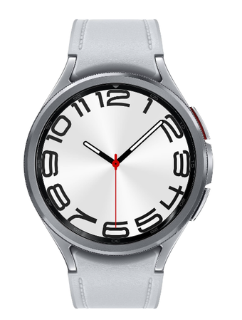 Зображення Смарт-годинник Samsung Galaxy Watch6 Classic 47mm Silver (SM-R960NZSASEK)