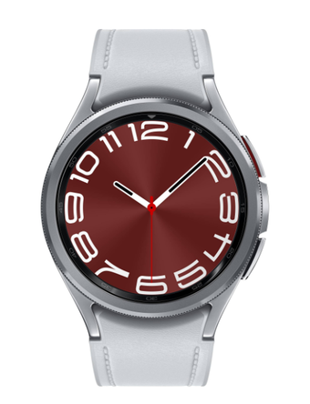 Зображення Смарт-годинник Samsung Galaxy Watch6 Classic 43mm Silver (SM-R950NZSASEK)