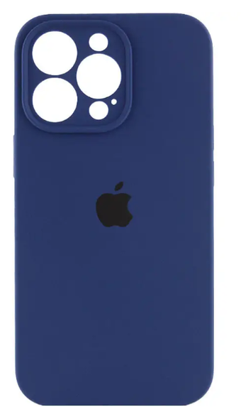 Зображення Чохол для телефона Soft Case Silicone Full Case AA Camera Protect for Apple iPhone 14 Pro (7) Dark Blue
