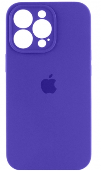Зображення Чохол для телефона Soft Case Silicone Full Case AA Camera Protect for Apple iPhone 15 Pro Max (22) Dark Purple