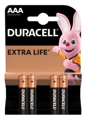Изображение Батарейки Duracell LR03 MN2400 1x4 шт