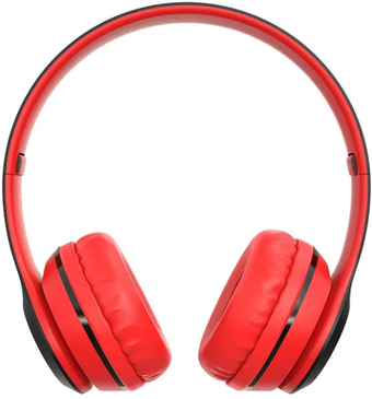 Изображение Наушники Borofone BO4 Charming rhyme wireless headphones Red