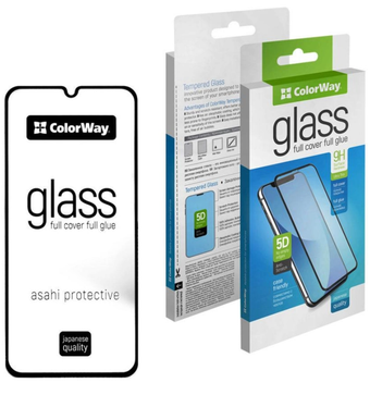 Зображення Захисне скло Colorway 9H FC glue Apple iPhone 14 Pro Max black (CW-GSFGAI14PM-BK)