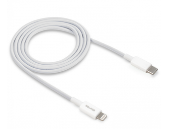 Изображение Walker USB cable WALKER C830 Type-C to Lightning white