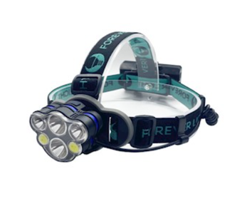 Изображение Фонарик Forever Light LED Headlamp Ultra T6 2x 10W  XP-E 2x 3W 500lm 2x 18650 1200mAh Li-Ion