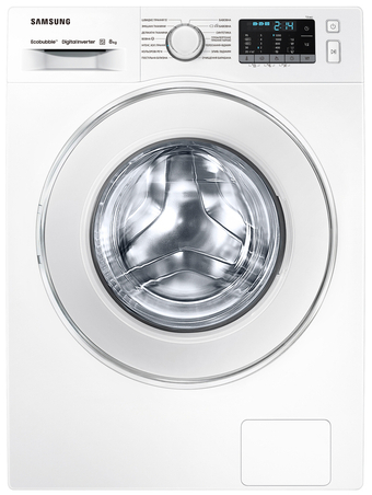 Изображение Стиральная машина Samsung WW80J52E0JW/UA