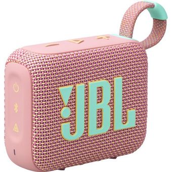 Зображення Портативна колонка JBL Go 4 Pink (GO4PINK)