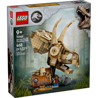 Изображение Конструктор Lego Jurassic World Скам''янілості динозаврів: череп трицератопса (76969)