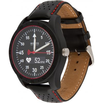 Зображення Smart годинник ATRIX INFINITYS X20 45mm Swiss Sport Chrono Black-leather (swwpaii2sscbl)