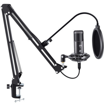 Фотографія Мікрофон 2E MPC021 Streaming USB Black (2E-MPC021) Зображення Мікрофон 2E MPC021 Streaming USB Black (2E-MPC021)