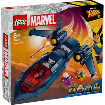 Изображение Конструктор Lego Super Heroes X-Jet Людей Ікс 359 деталей (76281)
