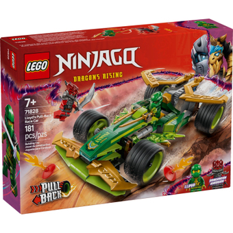 Изображение Конструктор Lego Ninjago Автомобіль для перегонів Лойда з інерційним двигуном (71828)