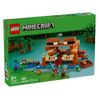 Изображение Конструктор Lego Minecraft Будинок у формі жаби 400 деталей (21256)