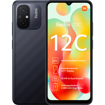 Изображение Смартфон Xiaomi Redmi 12C 3/64GB Graphite Gray