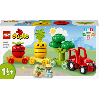 Изображение Конструктор Lego DUPLO My First Трактор для вирощування фруктів та овочів 19 деталей (10982)