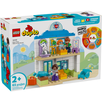 Изображение Конструктор Lego DUPLO Town Уперше: візит до лікаря (10449)