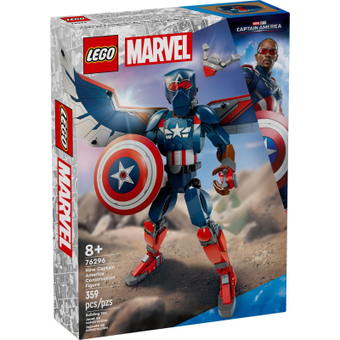 Изображение Конструктор Lego Marvel Фігурка Сем Вілсон Капітан Америка (76296)