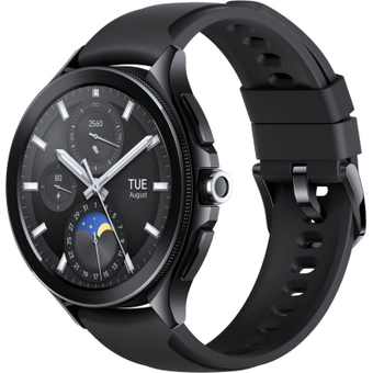 Зображення Смарт-годинник Xiaomi Watch 2 Pro Bluetooth Black Case with Black Fluororubber Strap (BHR7211GL)