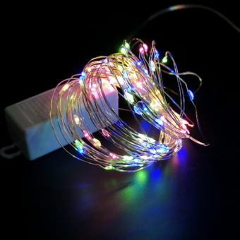 Зображення Гірлянда Novogod`ko мидн. провода, 100 LED, Color 10 м, 8 режимов (973784)