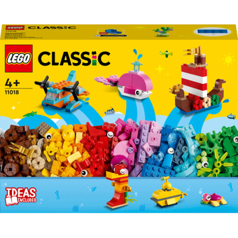 Изображение Конструктор Lego Classic Творчі веселощі в океані 333 деталі (11018)