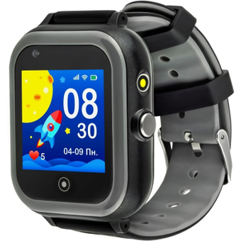 Изображение Смарт-часы GARMIX PointPRO-200 4G/GPS/WIFI/VIDEO CALL BLACK