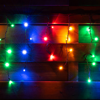 Зображення Гірлянда Novogod`ko бахрома 83 LED, Color, 2,1*0,7 м, 8 режимов (973771)