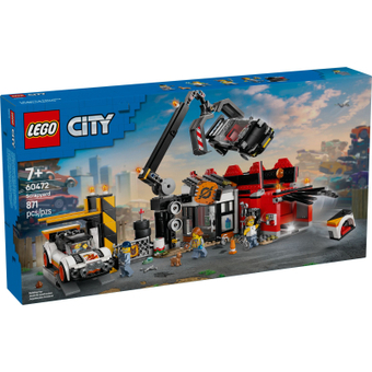 Изображение Конструктор Lego City Звалище з автомобілями (60472)