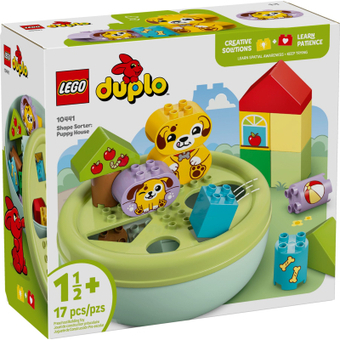 Изображение Конструктор Lego DUPLO My First Сортувальник фігур: будинок для цуценят (10441)