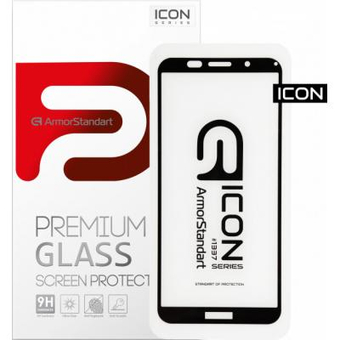 Зображення Захисне скло Armorstandart Icon Huawei Y5p Black (ARM56793)